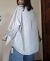Maxi camisa rayada
