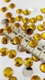 Chaton Redondo Colagem Amarelo 12mm Pacote com 50 Gramas na internet