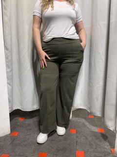 Palazzo Crep Verde Oliva - comprar online