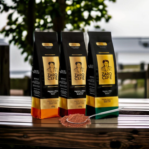 Kit Zaro Café Especial Moído Variedades 1,5kg
