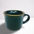 Caneca Zaro Café Verde com Borda Dourada 70ml - comprar online