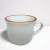 Caneca Zaro Café Branca com Borda Dourada 70ml - comprar online