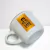 Caneca Zaro Café Branca com Borda Dourada 70ml - Zaro Café Especial - Você Merece Esse Sabor