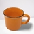 Caneca Zaro Café Laranja com borda preta 200ml - comprar online