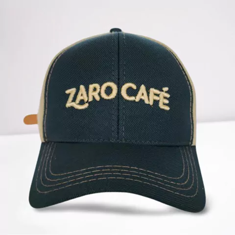Boné Zaro Café Verde com Creme