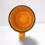 Caneca Zaro Café Laranja com Borda Preta 70ml na internet