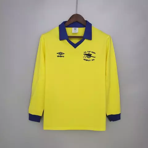 (Encargo) Camiseta Arsenal 71-79 Suplente Manga Larga RETRO