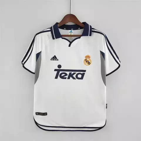 (Encargo) Camiseta Real Madrid 00-01 Titular RETRO