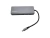 Hub USB C de 3 portas com porta Gigabit Ethernet RJ45 GbE - Resystech