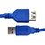 Cabo Extensão USB Fêmea X USB 3.0 Macho 1,5m Azul