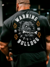 Camiseta Oversized 100% Algodão Premium Streetwear - Warning Bulldog Preta - comprar online