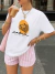 Camiseta Feminina 100% Algodão CALMA COMO UMA ONÇA na internet