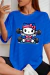 Camiseta Feminina 100% Algodão Treino Feminino Pesos Hello kitty