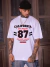 Camiseta Oversized 100% Algodão Premium Califórnia Los Angeles na internet