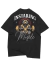 Camiseta Oversized 100% Algodão Premium Streetwear - Instaling Muscle Preta na internet