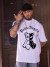 Camiseta Oversized 100% Algodão Premium Urso Angels na internet