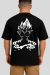 Camiseta Oversized 100% Algodão Premium Vegeta MajinBoo