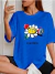 Camiseta Feminina 100% Algodão Treino Feminino Flor Press - comprar online
