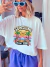 Camiseta Feminina 100% Algodão SUNSHINE ON MY MIND - loja online