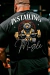 Camiseta Oversized 100% Algodão Premium Streetwear - Instaling Muscle Preta