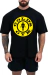 Camiseta Oversized 100% Algodão Premium Golds Gym