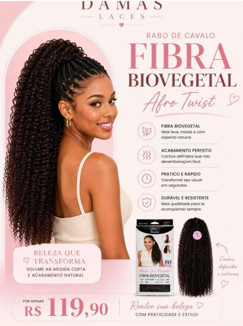 Rabo de Cavalo - Afro Twist