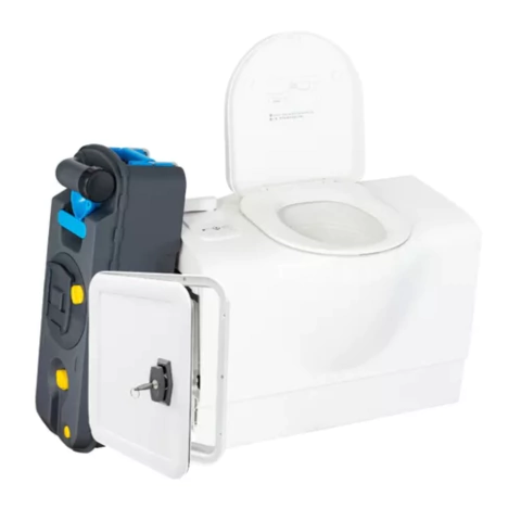 SANITARIO CASSETE COM TANQUE 20 LITROS - PORTA SAIDA LADO - comprar online