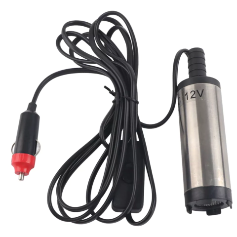 BOMBA DE AGUA/DIESEL ELÉTRICA PORTATIL 12V