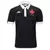 Camisa Vasco da Gama 24/25 - Torcedor Kappa Masculina - Preto+Branco Polo