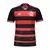 camisa-flamengo-nova-torcedor-adidas-24-25-2024-rubro-negra-preta-vermelho-preto-vermelha-gola-v-prata-prateado