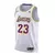 Regata NBA Los Angeles Lakers - LeBron James #23 - Branca