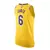 Regata NBA Los Angeles Lakers - LeBron James #6 - Amarela - comprar online