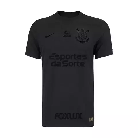 Camisa Timão All Black 2024/25 Torcedor Masculina - Preta - comprar online