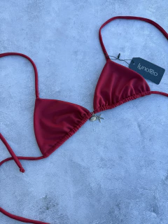 Corpiño Vita Rojo Cherry - comprar online