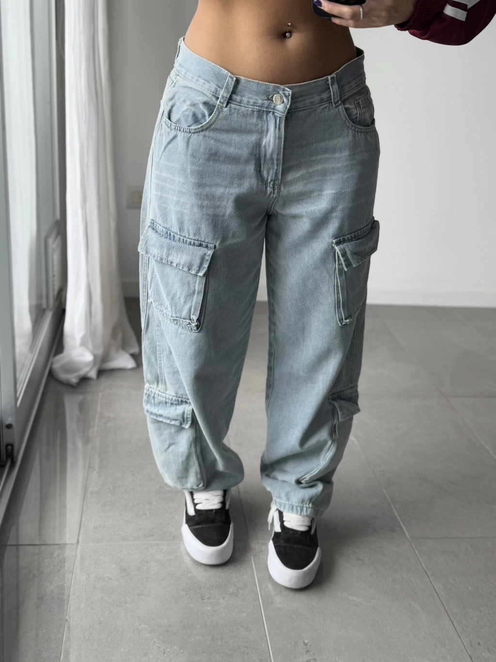 JEAN BAGGY DOBLE CARGO ETOILE