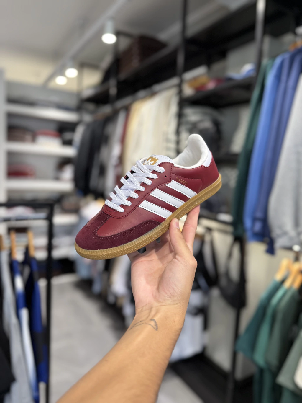 ADIDAS SAMBA OG BURGUNDY