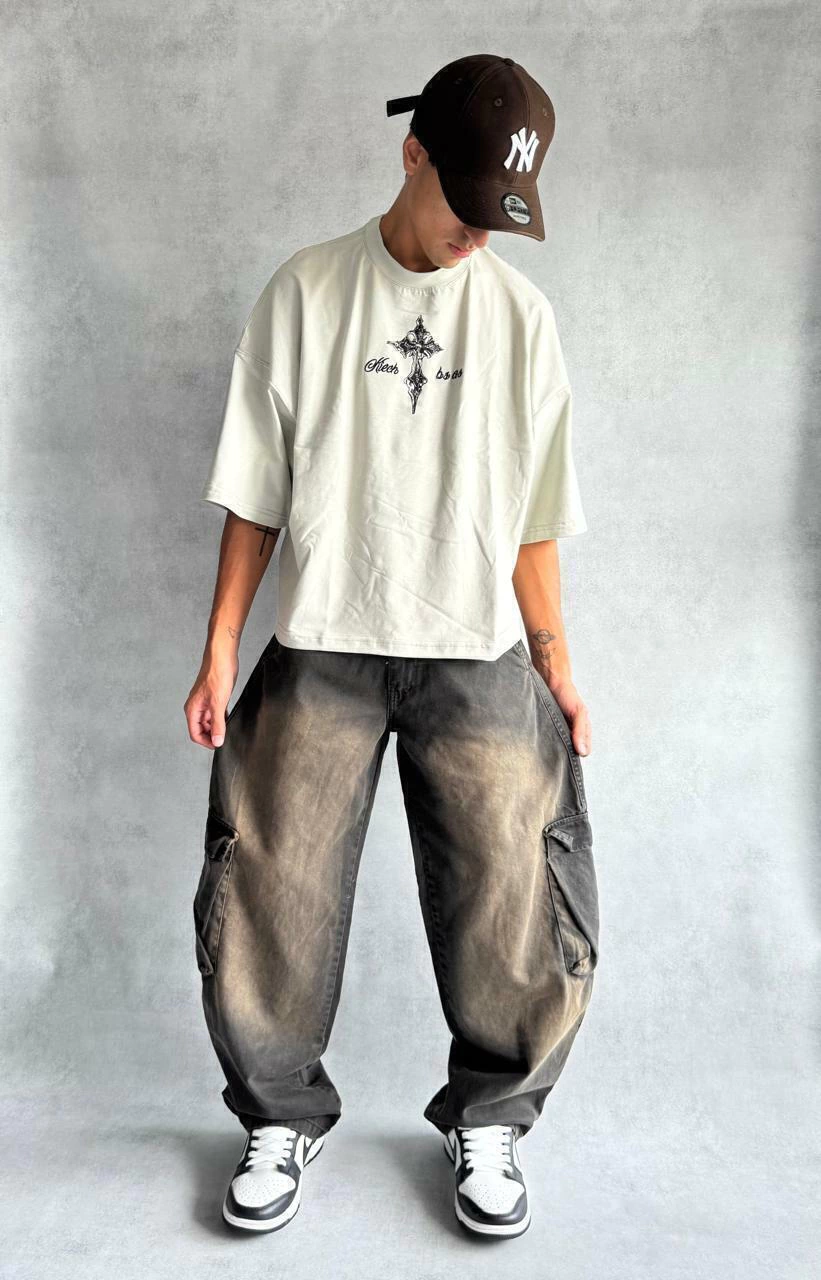 REMERA AURA SEMIBOXY UNISEX