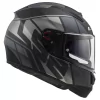 CAPACETE LS2 VECTOR KRIPTON MATTE BLACK/TITANIUM