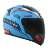 CAPACETE LS2 RAPID THUNDER MATTE BLUE/BLK/ORG