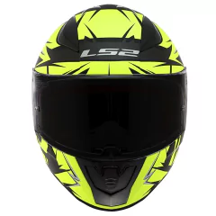CAPACETE LS2 RAPID CROMO MATTE BLK/HV YLW - comprar online