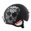 CAPACETE LS2 SPITFIRE INKY MATTE BLACK/WHITE