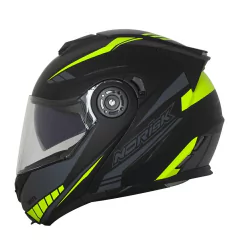 CAPACETE NORISK ROUTE FF345 MOTION MATT BLACK/FLUO YELLOW na internet