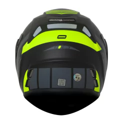 Imagem do CAPACETE NORISK ROUTE FF345 MOTION MATT BLACK/FLUO YELLOW