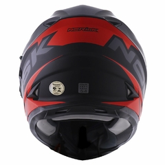 CAPACETE NORISK SOUL FF302 MANTY MATTE BLK/RED - loja online