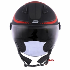 CAPACETE NORISK ORION CITY VERMELHO FOSCO - comprar online