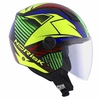 CAPACETE NORISK ORION MOSAIC BLACK/YELLOW