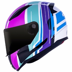 CAPACETE LS2 FF353 RAPID FLAG ROSA na internet