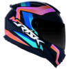 CAPACETE NORISK RAZOR VOID PRETO/LARANJA