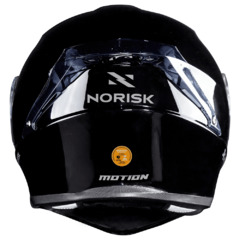 CAPACETE NORISK MOTION MONOCOLOR PRETO - Loja Helmet