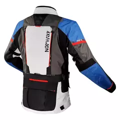 JAQUETA LS2 NORWAY CINZA/AZUL - comprar online